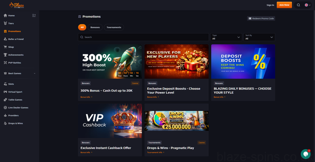 Blazespins Casino Casino